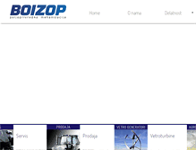 Tablet Screenshot of boizop.rs